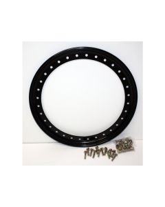 Raceline Beadlock Ring 32 Holes System - Steel Black 17" Inch (RBL17-OUTERBLK-32)