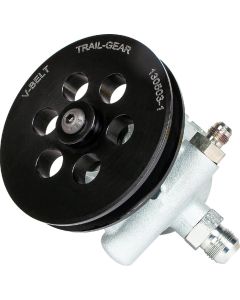Trail-Gear Power Flow 1650 psi Power Steering Pump for Hydraulic Ram Steering with 4-7/8" V-Belt Pu