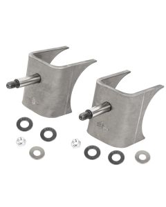 Studded Axle Shock Mount Pair