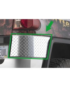 2007-2014 Toyota FJ Cruiser Rear Corners | OEM Flares - Aluminum Diamond Plate by Warrior Products