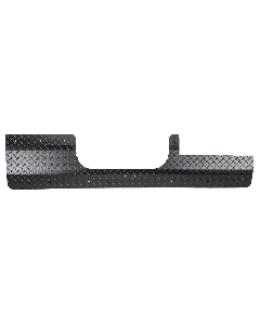 FJ Cruiser Lower Tailgate Cover Smooth Black Powdercoated 16-Gauge Steel (S3930)