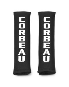 Corbeau Pair Of 2" Black Harness Pads