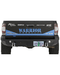 2005-2016 Toyota Tacoma Lower Tailgate Cover - Smooth Black Steel by Warrior Products (S4930)