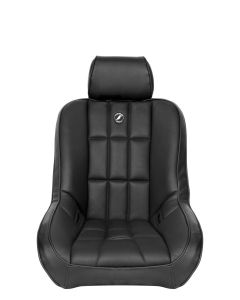 Corbeau Baja Low Back Seat Black Vinyl with Headrest