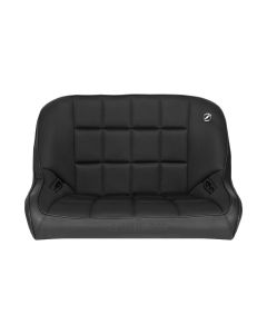 Corbeau Baja Bench Seat 36" Black Vinyl/Cloth