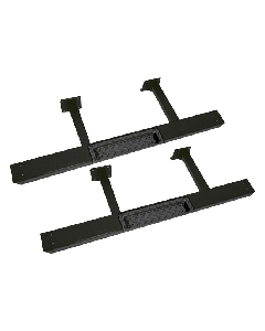 Samurai Warrior Rock Barz with Black Powdercoated Step