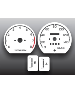 1986-1988 Suzuki Samurai Face Gauges w/ Tach METRIC