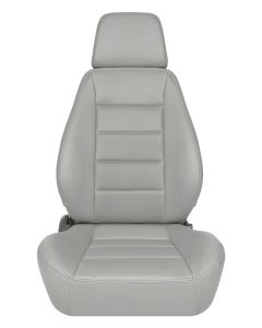 Corbeau Sports Reclining Seat Pair Grey Vinyl