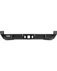 2005-2015 Toyota Tacoma Aluminum High Clearance Rear Bumper - Black Powder Coat
