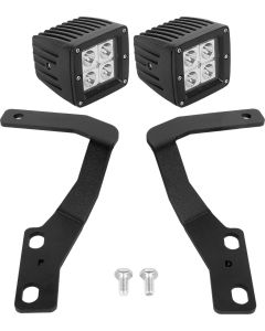 2010-Current 4Runner Ditch Light Brackets with Spot Lights