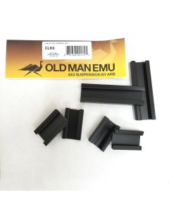 OME CLK6 Leaf Spring Clip Liner Kit, use two to service one springs