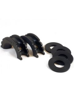 Daystar D-Ring Isolator / Washer Kit - (2) Isolators (4) Washers, Black