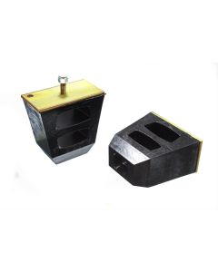 High Competition Style Black Bumpstop (4 ½" tall x 4 ½" long x 2 ½" wide)