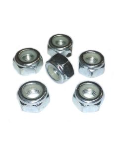 <p>Zinc coated grade 8 metric nylock nuts for Toyota strut top plates.</p>