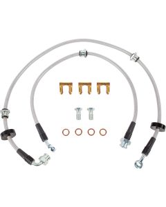 Sidekick/Tracker Extended Front Brake Lines (2 Lines, 2 bolts, 4 washer, 3 clips)