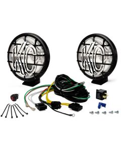 KC HiLites 6" Apollo Pro 100W Halogen 2-Light System