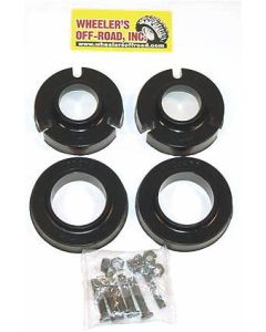 Daystar 2.5" Lift Poly Front Coil Spacer Kit For 2005+ Toyota Tacoma, 2003+ Toyota 4Runner and 2007-2014 Toyota FJ Cruiser (KT09103-4R-03)