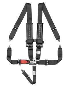 Corbeau 3" Black 5-Point Latch & Link Harness