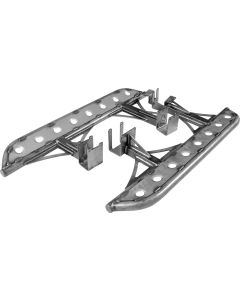 2018+ Suzuki Jimny Rock Sliders - Black Powder Coat