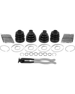 96-98 Sidekick Sport | 99-04 Tracker| Vitara Outer and Inner CV Boot Kit - With Crimp Pliers