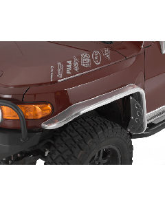 Warrior Toyota FJ Cruiser Front Tube Flares Bare Steel
