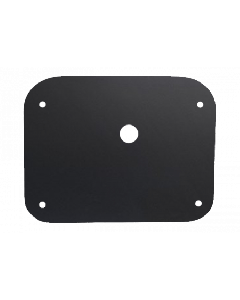 FJ Cruiser Center Tailgate Cover Black 16-Guage Steel (S3940)