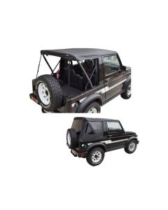 Rampage Samurai Replacement Top with Tinted Zip Out Windows - Diamond Black