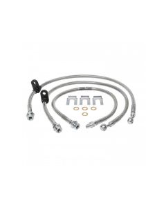1995-2004 Toyota Tacoma Stainless Steel Brake Line Kit - Front and Rear 2" Longer Than Stock