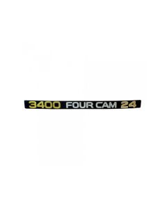 Engine Label, 3.4L 5VZFE "3400 FOUR CAM 24"