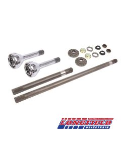 Longfield 30-spline Axle and Birfield Gun Drilled Super Set - IFS Hub Gears