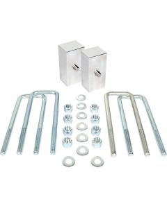 Wheeler's Off-Road Toyota Rear Lift Block and U-bolt Kits