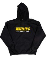 Wheeler's Black Logo Hoodies